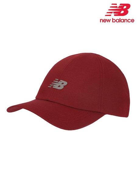 Roșu - Regular New Balance 6 Panel Performance Hat V 2.0