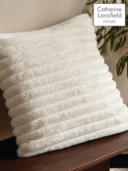 Catherine Lansfield Catherine Lansfield Soft and Cosy Ribbed Cushion (325465) | ‏93 د.إ.‏