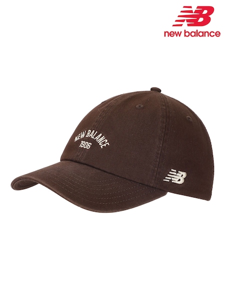 Brun - Regular New Balance 6 Panel 1906 Hat