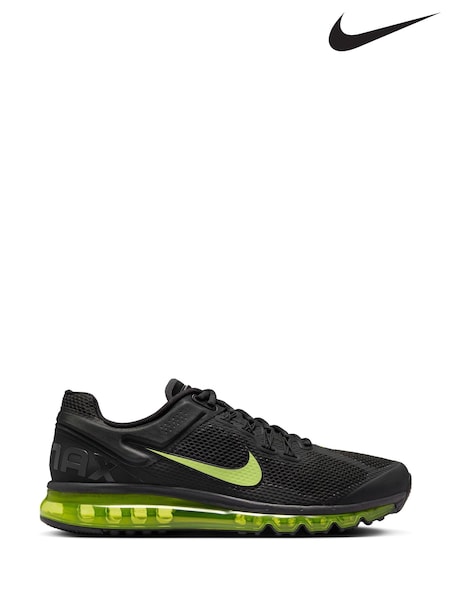 Svart/Grön - Nike Air Max 2013 Trainers (326014) | kr2 576