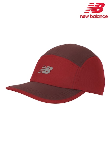 Sarkans - Regular New Balance 5 Panel Performance Hat V 2.0