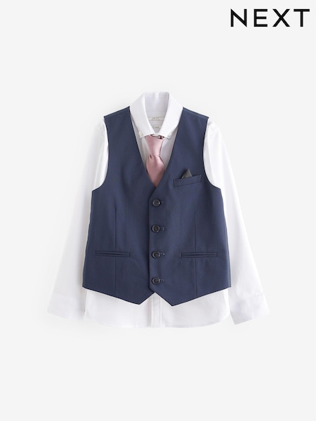 Navy Blue Waistcoat Set (12mths-16yrs) (326322) | €21 - €27