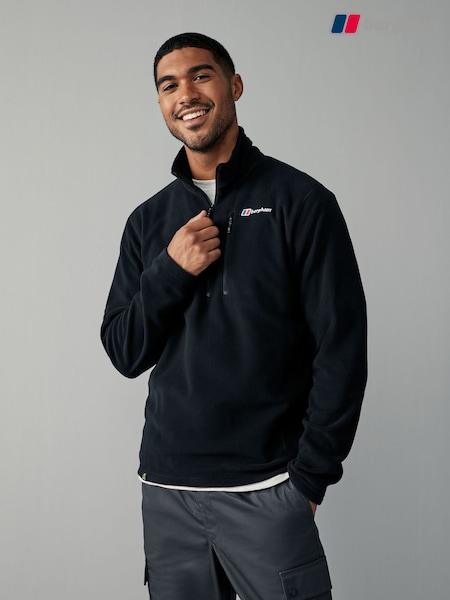Musta - Berghaus Prism Micro Polartec Quarter Zip Fleece (326498) | €95