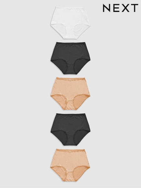 Praline Nude Full Brief Microfibre Knickers 5 Pack (327035) | €22.50