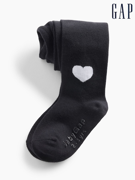 Black - Gap Heart Tights