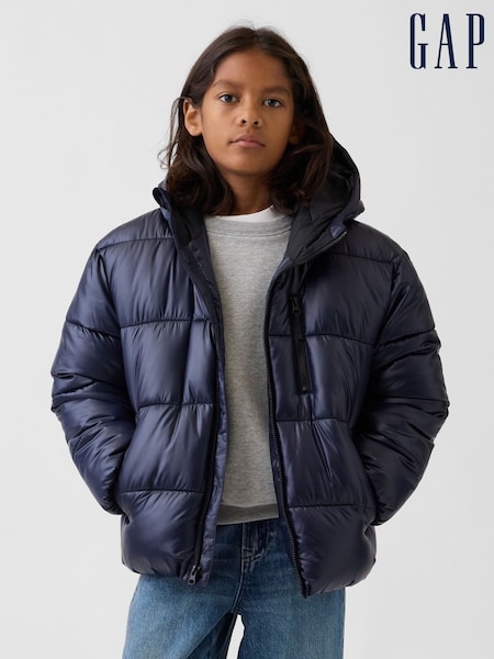 Blue - Gap Heavyweight Puffer Jacket (4-13yrs)