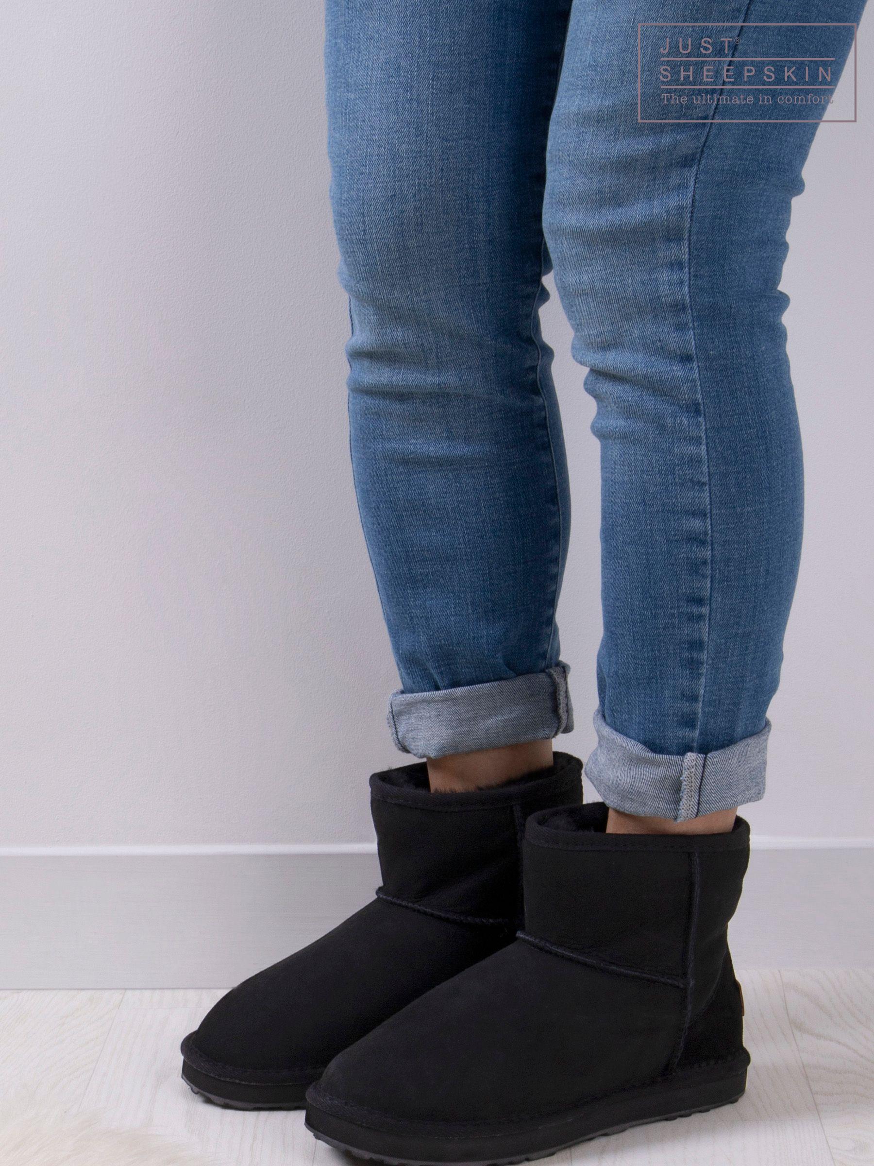 Just Sheepskin Plain Flat Casual Boots Next Luxembourg