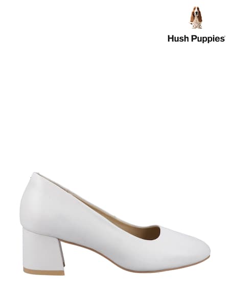 Hush Puppies Cream Alicia Court Shoes (329627) | €38