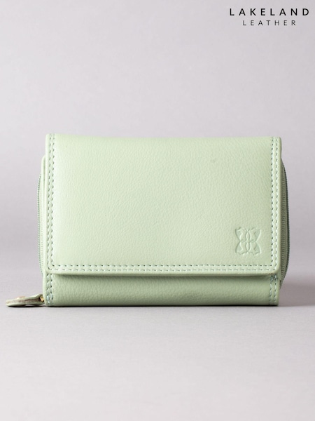 Lakeland Leather Sage Green Small Purse (330607) | €32