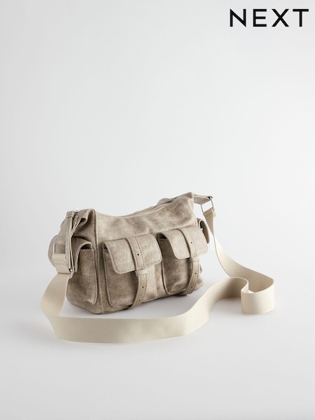 Stone Natural Utility Pocket Cross-Body Bag (330983) | €14