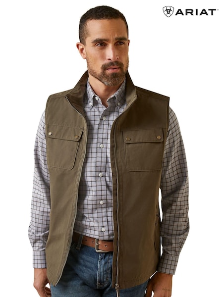Ariat Green Argentium Vest (331349) | €112