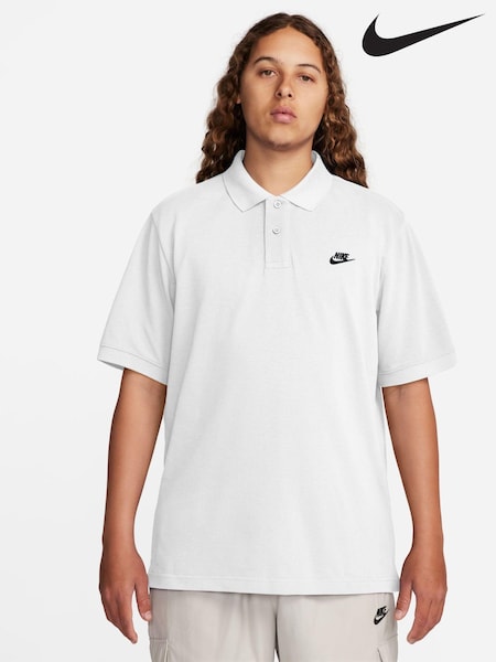 Nike White Club Short Sleeve Polo Shirt (331556) | €47
