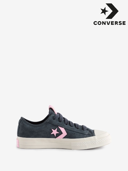 Converse Brown/White Suede Star Player 76 Low Trainers (331808) | $131