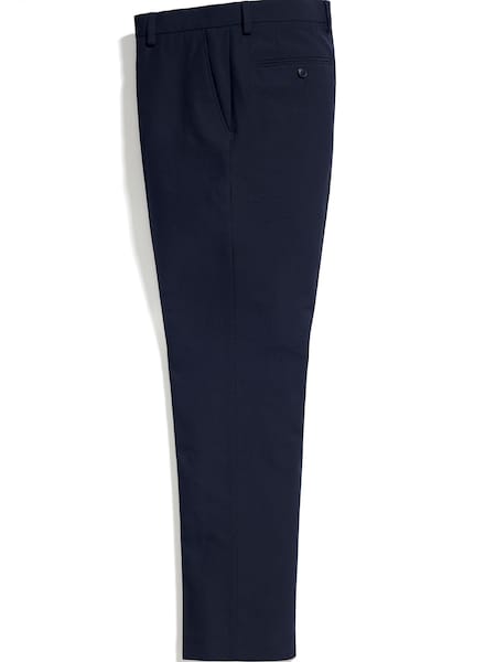 Marineblau/blau - Machine Washable Plain Front Formal Trousers (331909) | 12 €