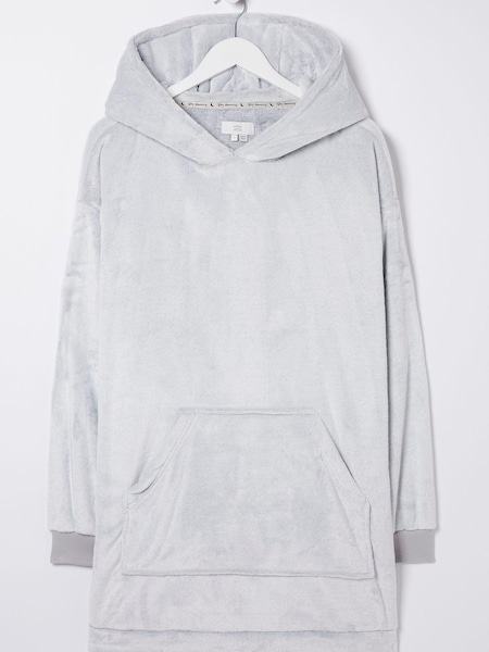 FatFace Grey Coniston Snuggle Longline Hoodie (332390) | €27