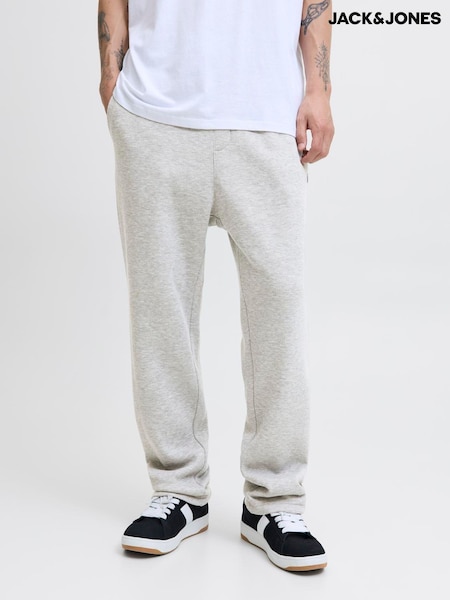 Grau - Regular Jack & Jones Relaxed Fit Uncuffed Sweat Joggers