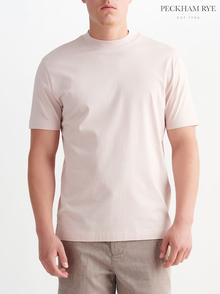 Bənövşəyi - Regular Peckham Rye Mercerised Jersey T-shirt
