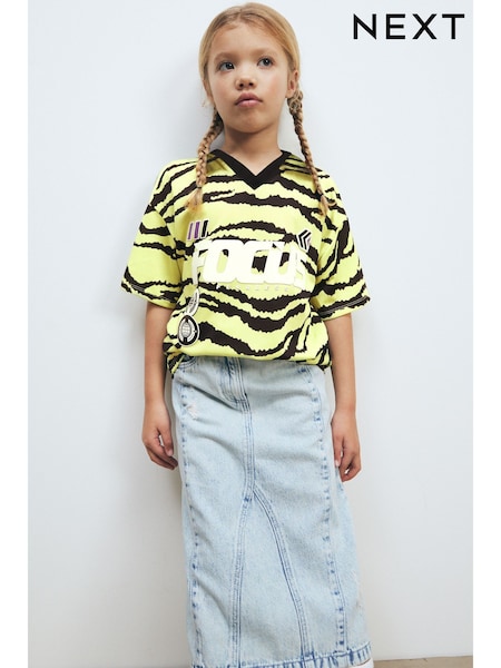 Lime Green Football Top (3-12yrs) (333287) | €6 - €7.50