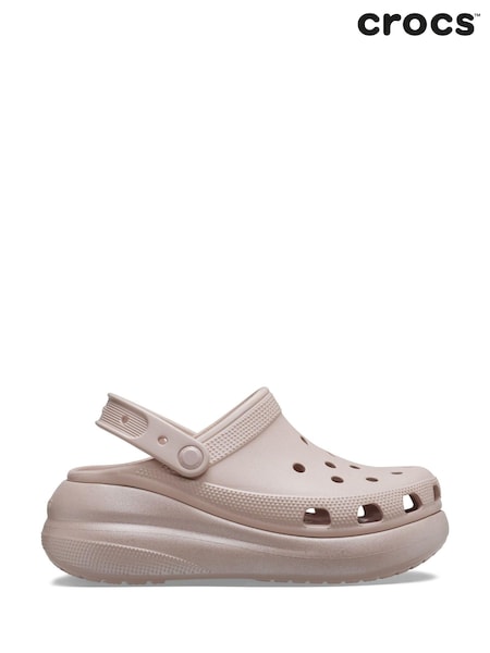 Crocs Light Pink Classic Crush Clogs (333314) | €46