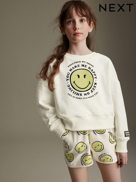 Ecru Cream Crew Sweatshirt Top (3-16yrs) (333494) | €11 - €14