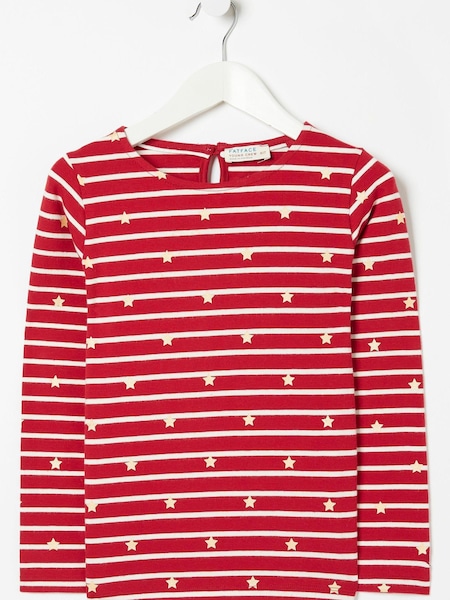 FatFace Red Star Breton T-Shirt (333698) | €8.50