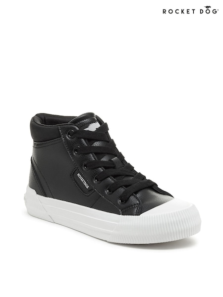 Rocket Dog Cheery Hi Top Black Trainers (333860) | €66