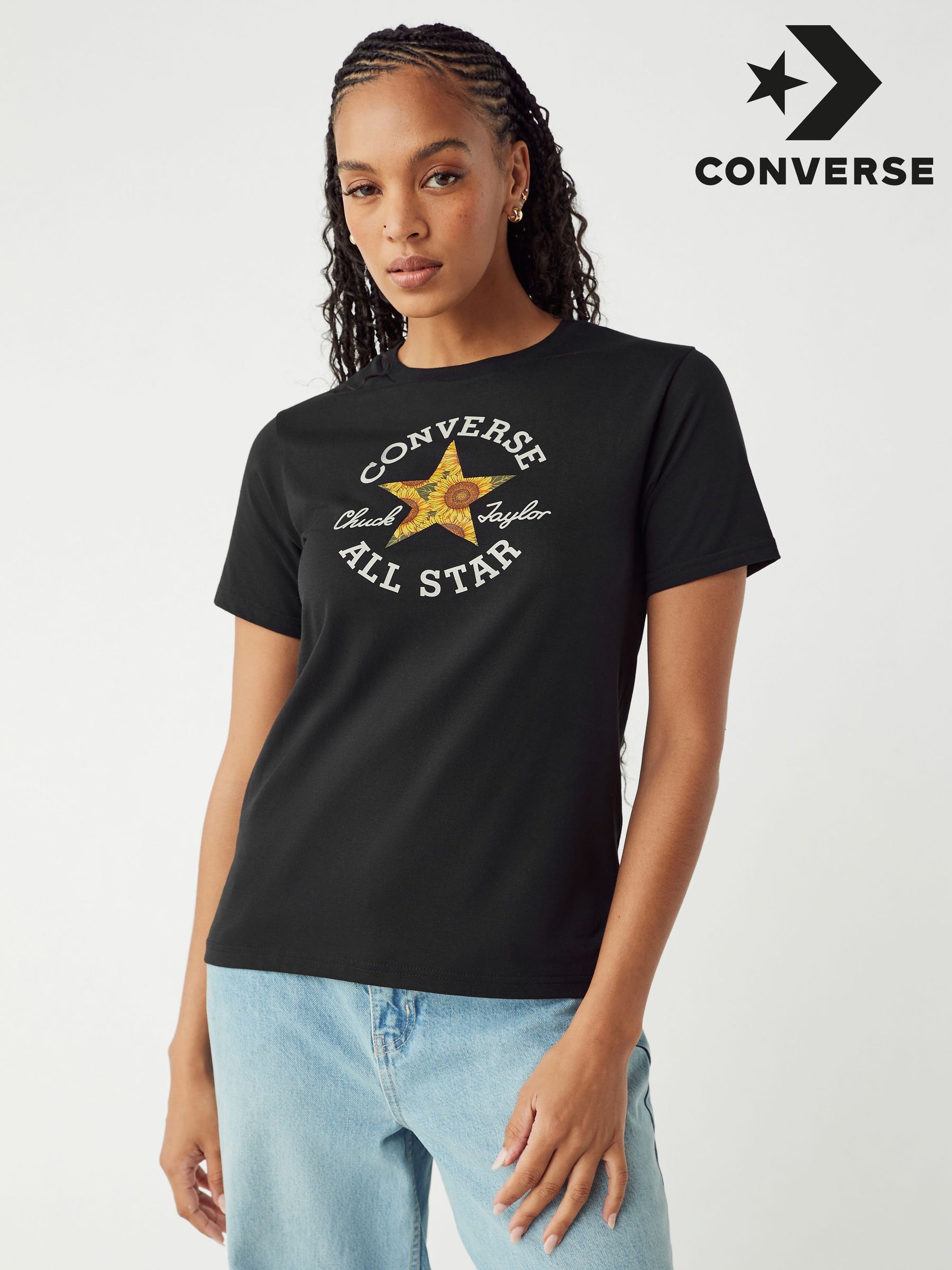 T shirt converse ragazza on sale