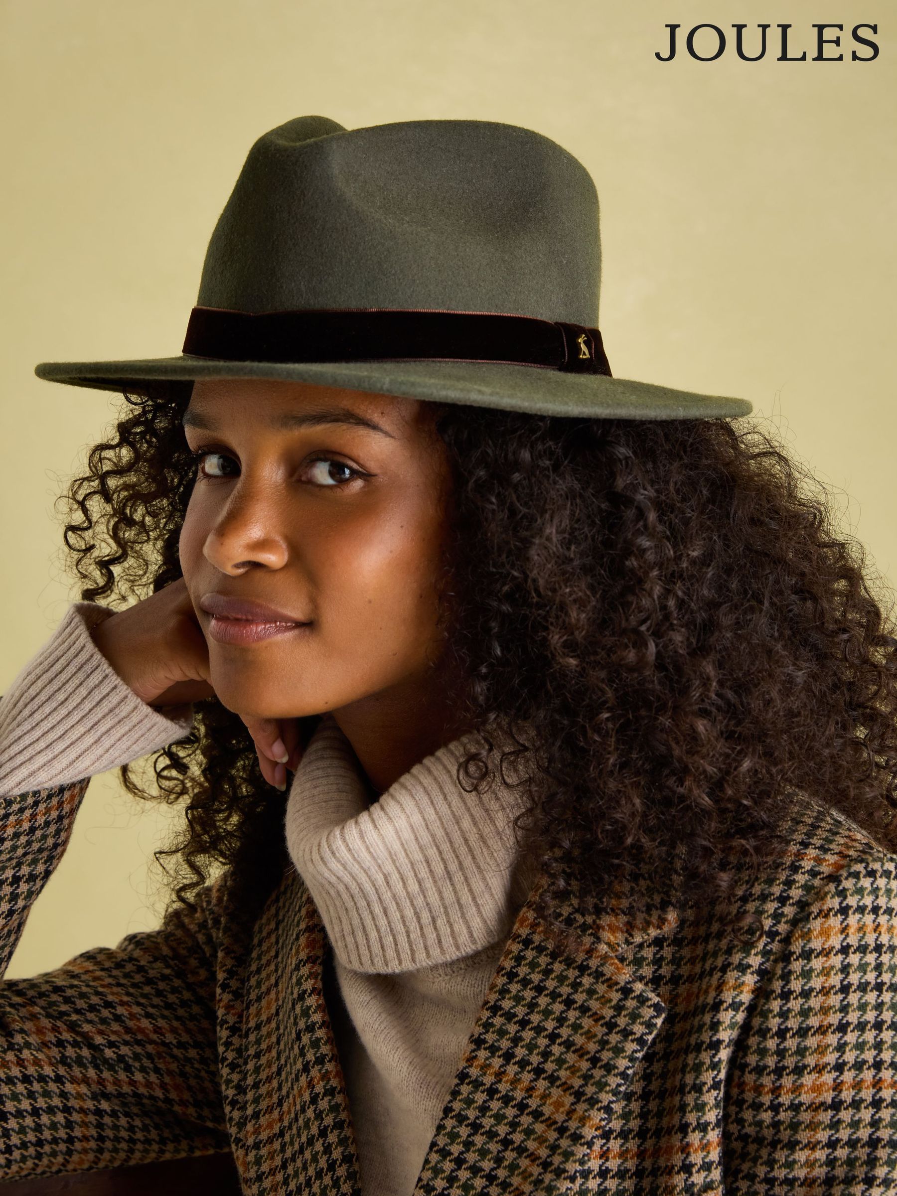 Joules fedora hat outlet