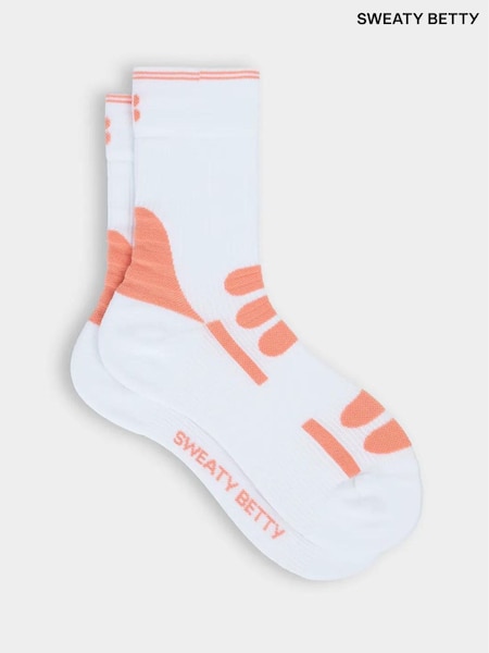 Білий - Шкарпетки для бігу Sweaty Betty Extra Mileage