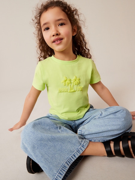 Grün/Orange - 3 Pack Bright Slogan Boxy T-Shirts (3-16yrs) (335696) | 14 € - 19 €