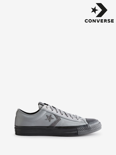 Converse Grey/Black Star Player 76 Low Trainers (335808) | €49