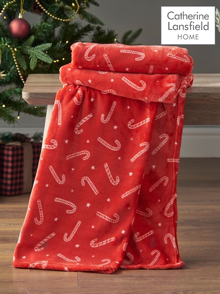 Catherine Lansfield Teddy Christmas Nutcracker Cosy and Warm Fleece Throw (335927) | ‏93 د.إ.‏