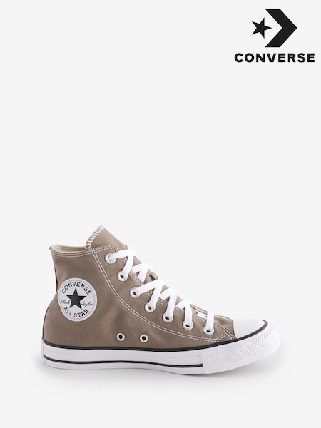 Converse Taupe Brown Chuck Taylor All Star High Top Trainers (336087) | AED189