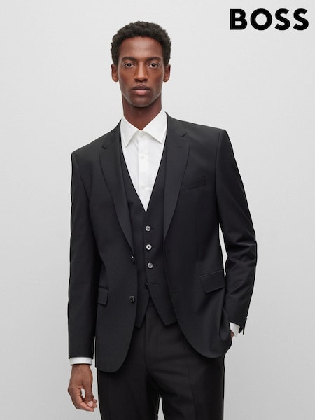 BOSS Black BOSS Jasper Wool Blend Regular Fit Suit Jacket (336265) | €178