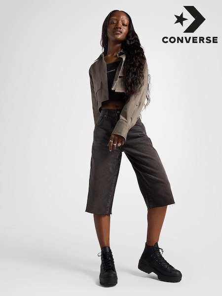 Converse Black Chuck Taylor All Star Lugged Heel Trainers (336314) | €83