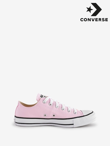 Converse Light Pink Chuck Taylor All Star Ox Low Trainers (336388) | AED160