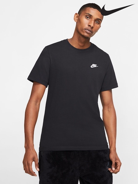 Negro - Nike Club T-Shirt (336607) | 33 €