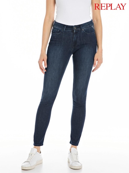 Replay Denim Dark Blue Skinny Fit Luzien Jeans (336822) | €92