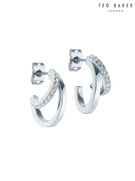 Hopea sävy - Ted Baker HELIAS: Crystal Multi Hoop -korvakorut (336914) | €55