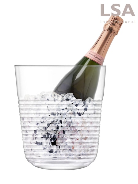 LSA International Clear Groove Champagne Bucket (337032) | €89