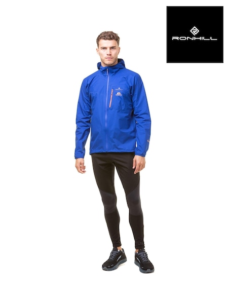 Ronhill Mens Blue Tech Gore-Tex Mercurial Waterproof Running Jacket (337471) | €358