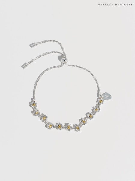 Estella Bartlett Floral Daisy Chain Bracelet (338285) | kr550
