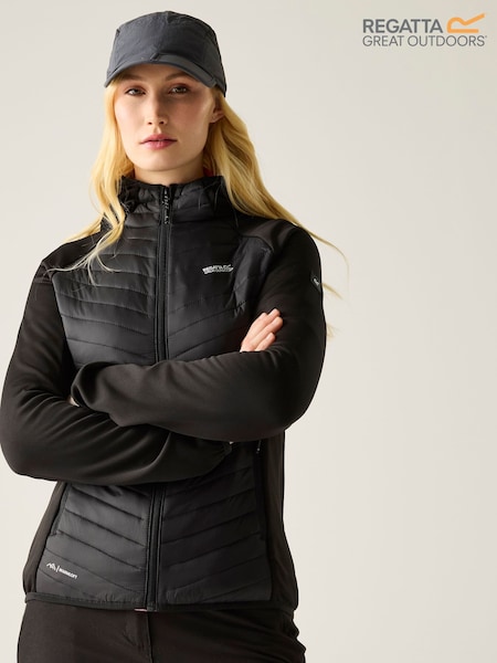 Negro - Chaqueta híbrida acolchada Andreson de Regatta