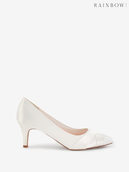 Rainbow Club Wedding Lexi Satin Bridal Court Shoes (338748) | 371 LEI