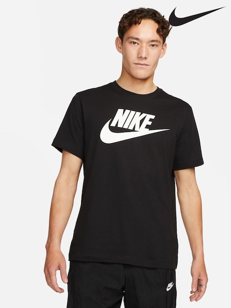 Nike Black Icon Futura T-Shirt (338923) | €33