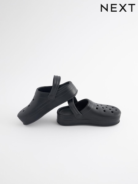 Black Chunky Clogs (338942) | €5.50 - €6.50