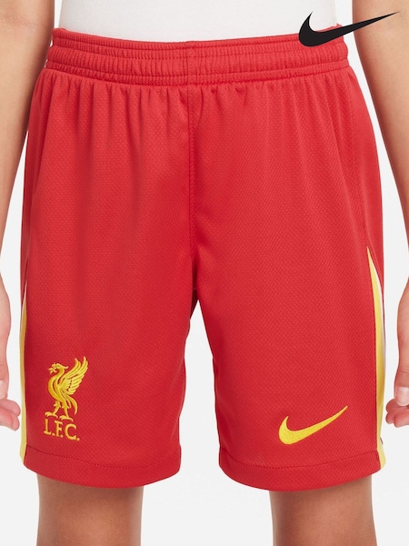 Nike Red Jr. Liverpool FC 24/25 Home Stadium Football Shorts (339711) | €17