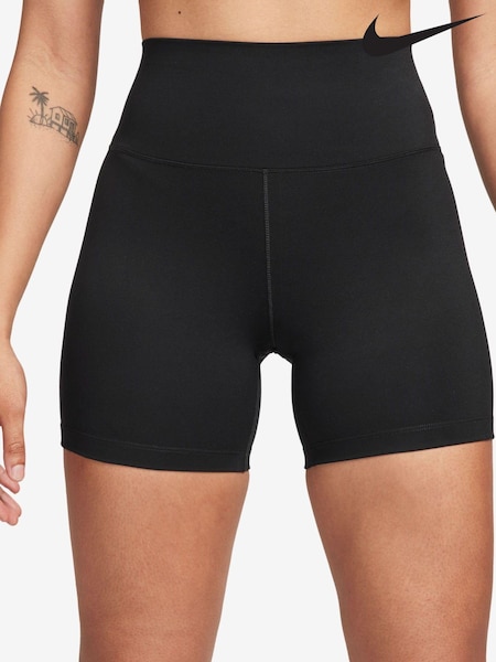 Nike Black Dri-FIT One High Waisted 5 Cycling Shorts (340456) | €37