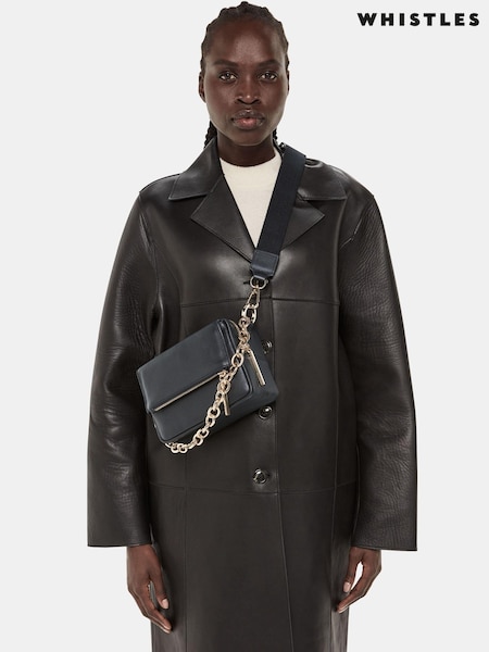 Whistles Black Chain Bibi Cross-Body Bag (341551) | € 116