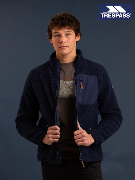 Trespass Blue Buck Heavy Borg Fleece Jacket (341608) | €46